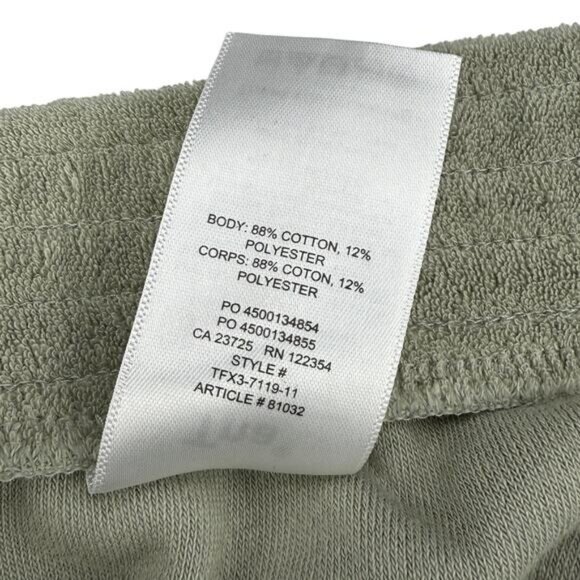 Aritzia Tna Crest Terry A-Line Mini Tube Skirt Size Large - Picture 4 of 6